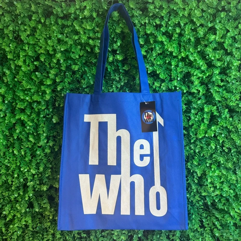 ROCK OFF Official License THE WHO Live Nation Merchandise Shopping Bag Eco Bag